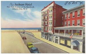 New Jackson Hotel, New York Avenue at the boardwalk, Atlantic City, N.J.