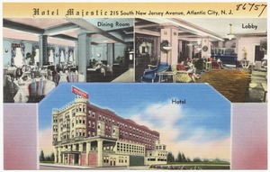 Hotel Majestic, 215 South New Jersey Avenue, Atlantic City, N.J.