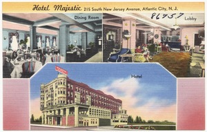 Hotel Majestic, 215 South New Jersey Avenue, Atlantic City, N.J.