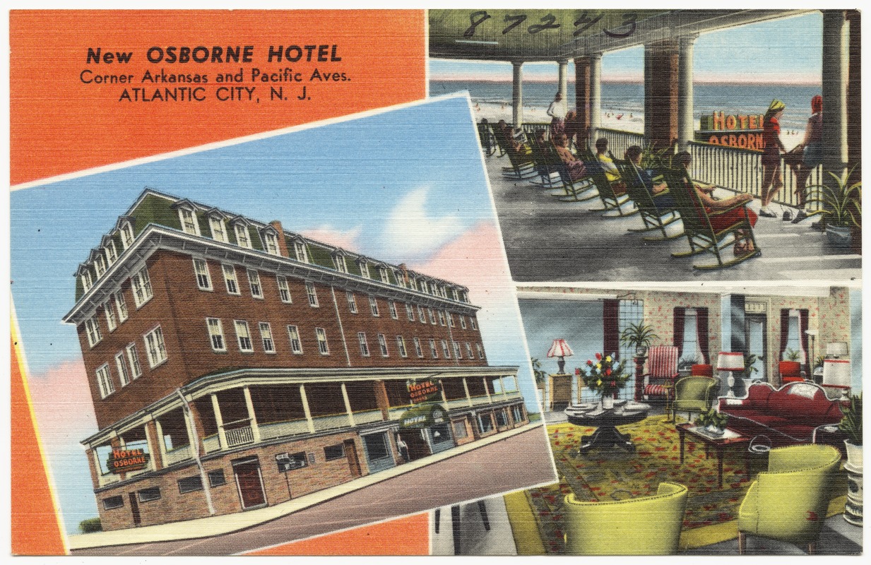 New Osborne Hotel, corner Arkansas and Pacific Aves., Atlantic City, N.J.