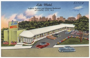 Lido Motel, Indiana Avenue and Absecon, Atlantic City, N.J.