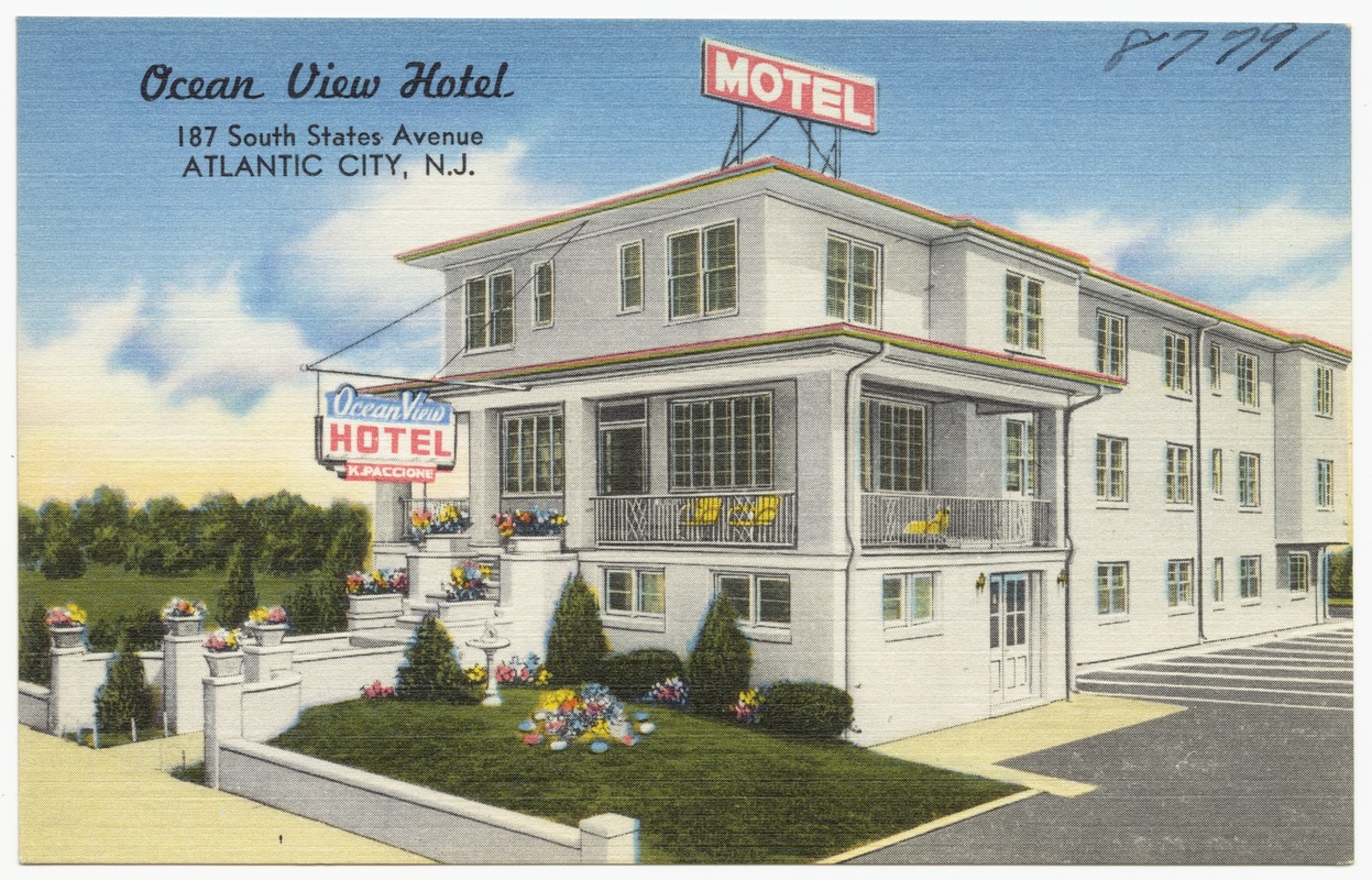 Ocean View Hotel, 187 South States Avenue, Atlantic City, N.J.