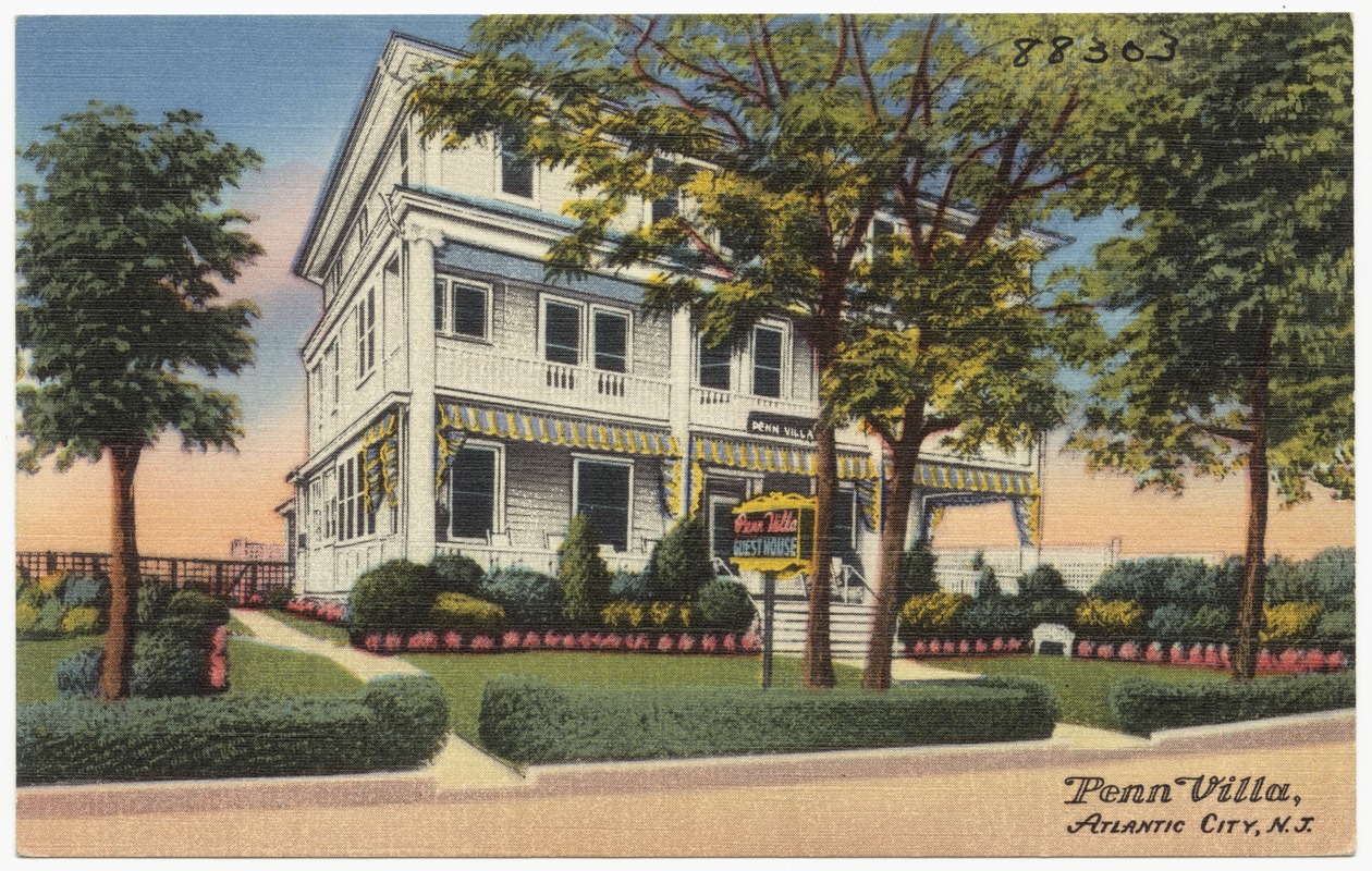 Penn Villa, Atlantic City, N.J. Digital Commonwealth