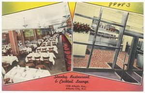 Stanley Restaurant & Cocktail Lounge, 1230 Atlantic Ave., Atlantic City, N.J.