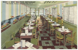 Wash & Sons Sea Food restaurant, 1702 Arctic Avenue, Atlantic City, N.J.