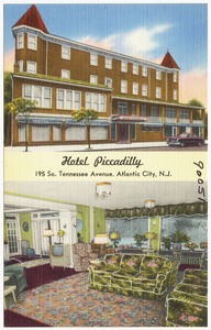Hotel Piccadilly, 195 So. Tennessee Avenue, Atlantic City, N.J.