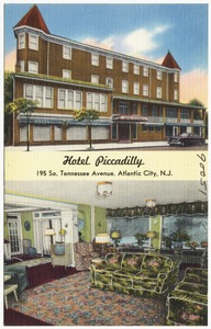 Hotel Piccadilly, 195 So. Tennessee Avenue, Atlantic City, N.J.