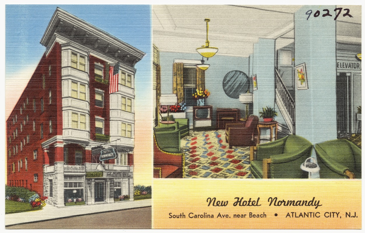 New Hotel Normandy, South Carolina Ave. near beach, Atlantic City, N.J.