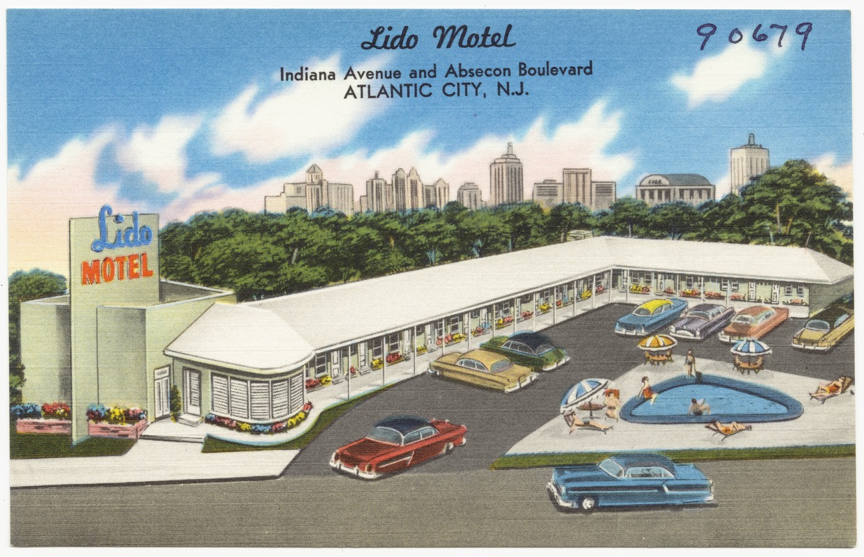 Lido Motel, Indiana Avenue and Absecon, Atlantic City, N.J.