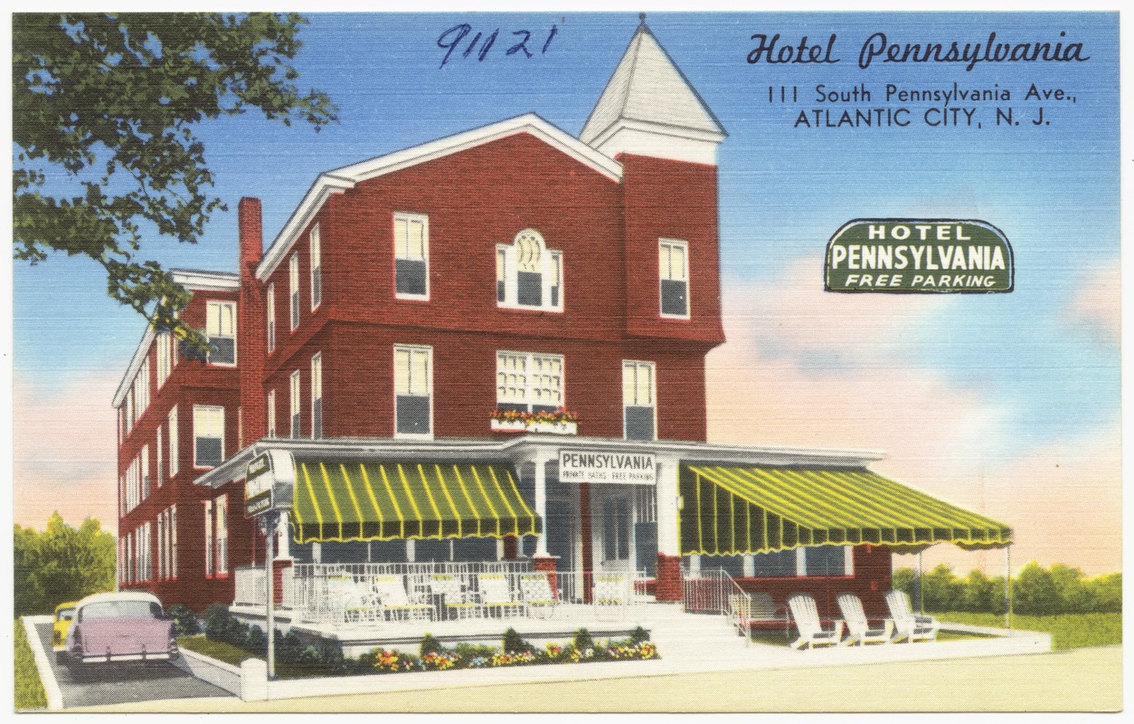 Hotel Pennsylvania, 111 South Pennsylvania Ave., Atlantic City, N.J