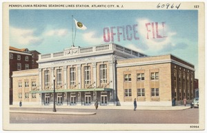Pennsylvania-Reading Seashore Lines Station, Atlantic City, N. J.