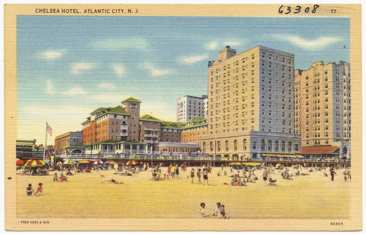 Chelsea Hotel, Atlantic City, N. J. Digital Commonwealth