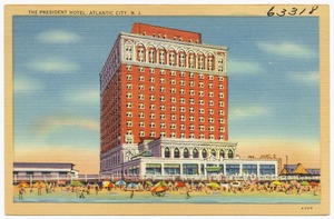The President Hotel, Atlantic City, N. J.