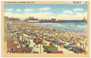 A popular spot at Atlantic City, N. J.