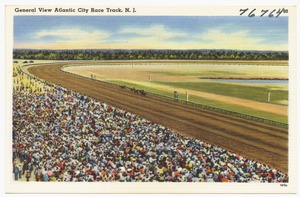 General view Atlantic City Race Track, N. J.