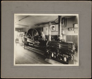 Interior shot of machinery