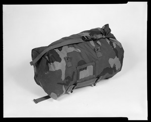 IPD, woodland camouflage NDC bag