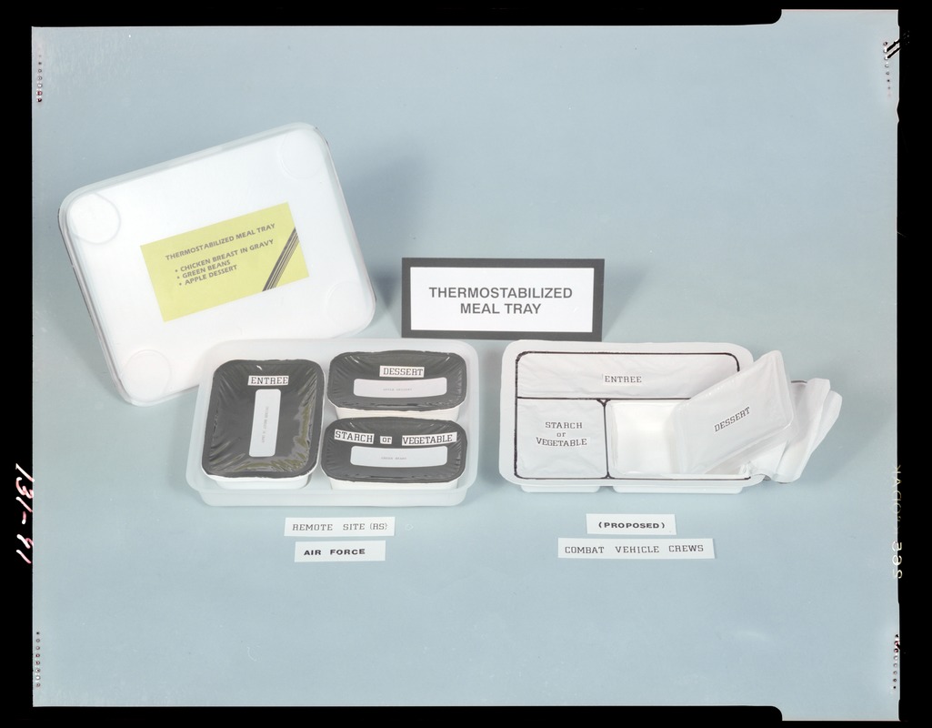 Thermostablized meal tray