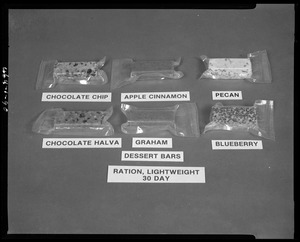 Ration, lightweight 30 day. Dessert bars