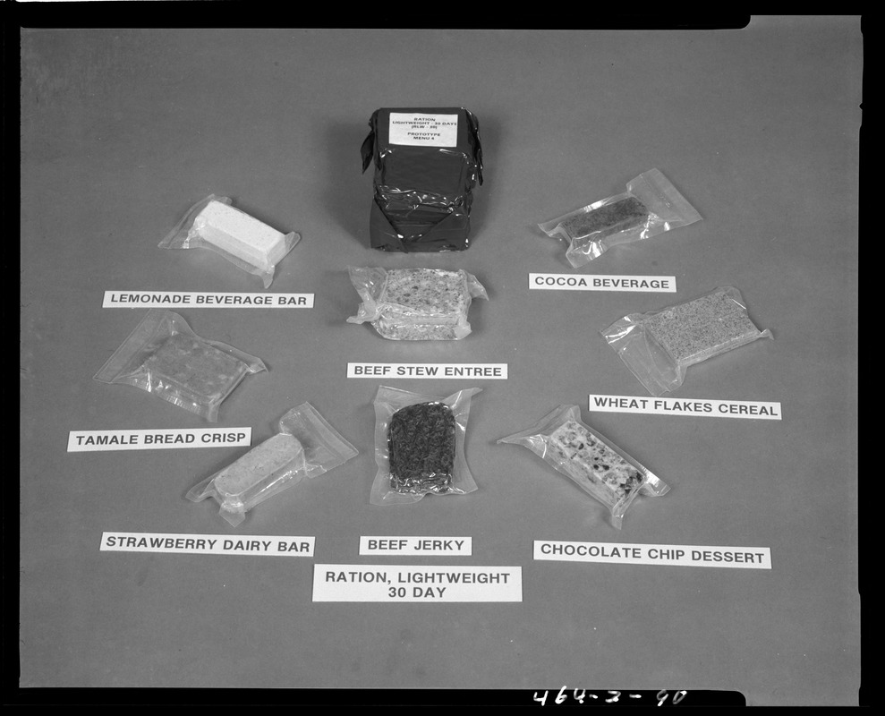 Lightweight Rations Ration, lightweight 30 day - Digital Commonwealth
