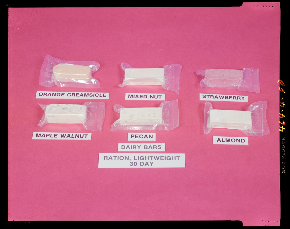 Ration, lightweight 30 day. Dairy bars Digital Commonwealth