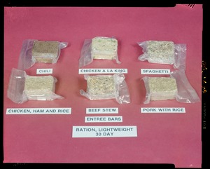 Ration, lightweight 30 day. Entree bars