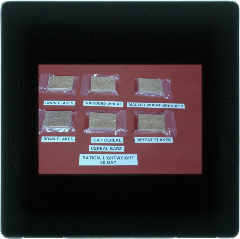 Lightweight Rations Ration, lightweight 30 day. Cereal bars - Digital Commonwealth