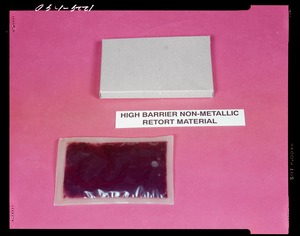 High barrier, non-metallic retort material