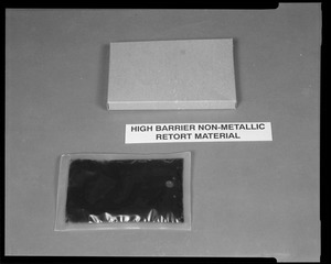 High barrier, non-metallic retort material