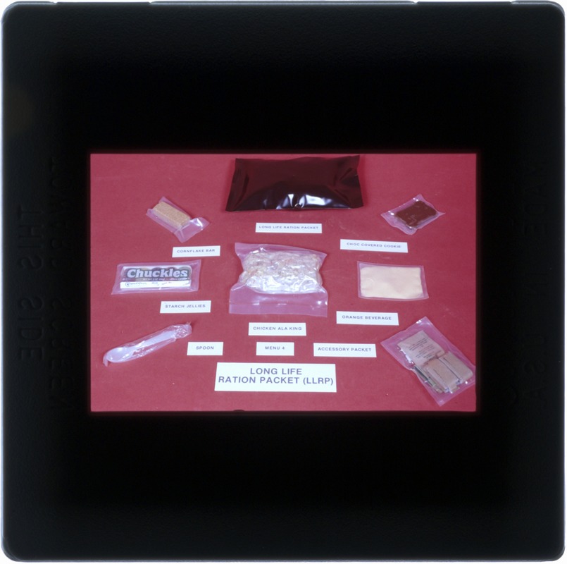 Packet Indigenous Ration Long life ration packet (LLRP) - Digital Commonwealth