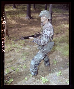 Combat arms div., woodland uniform