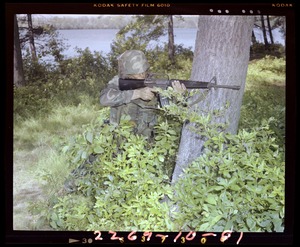 Combat arms div., woodland uniform