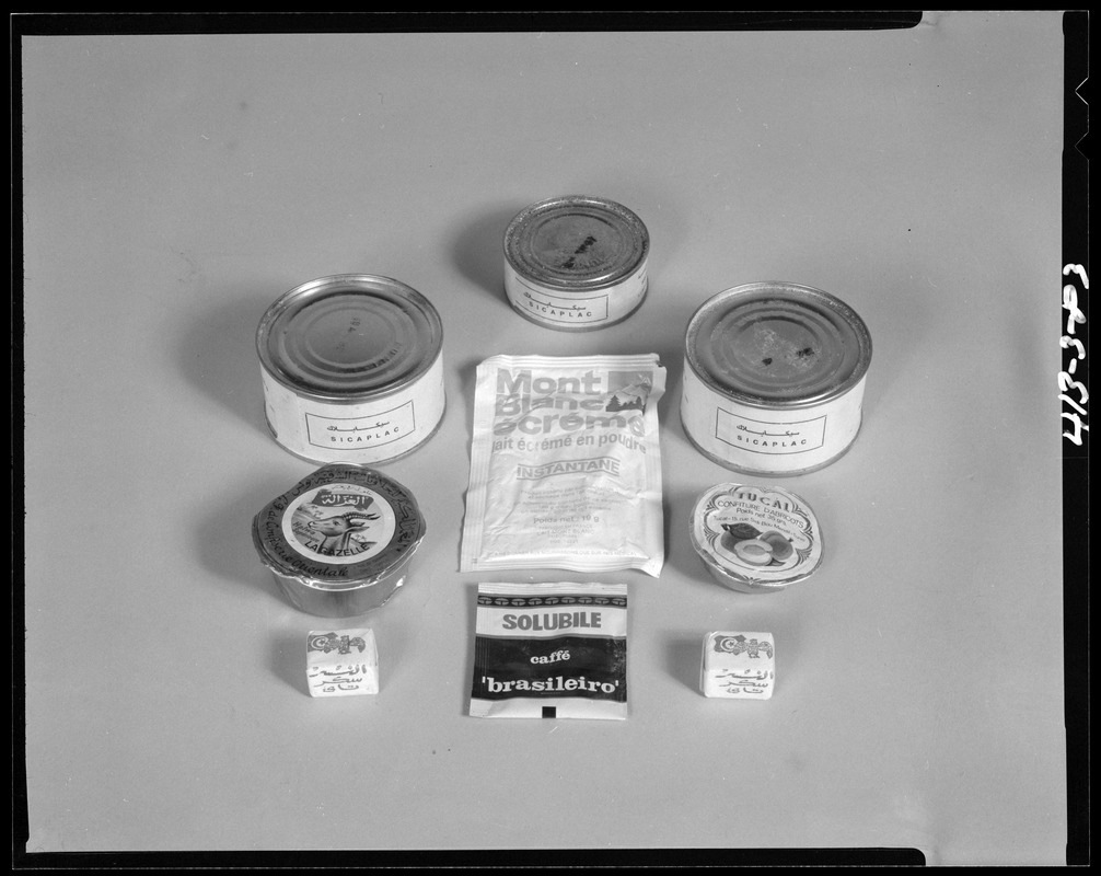 Government Rations Packaging Packaging, foreign ration - Digital Commonwealth