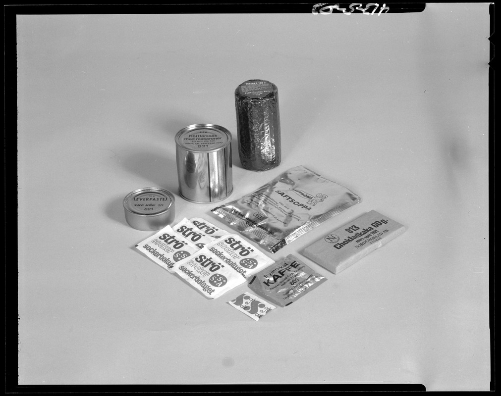 Government Rations Packaging Packaging, foreign ration - Digital Commonwealth