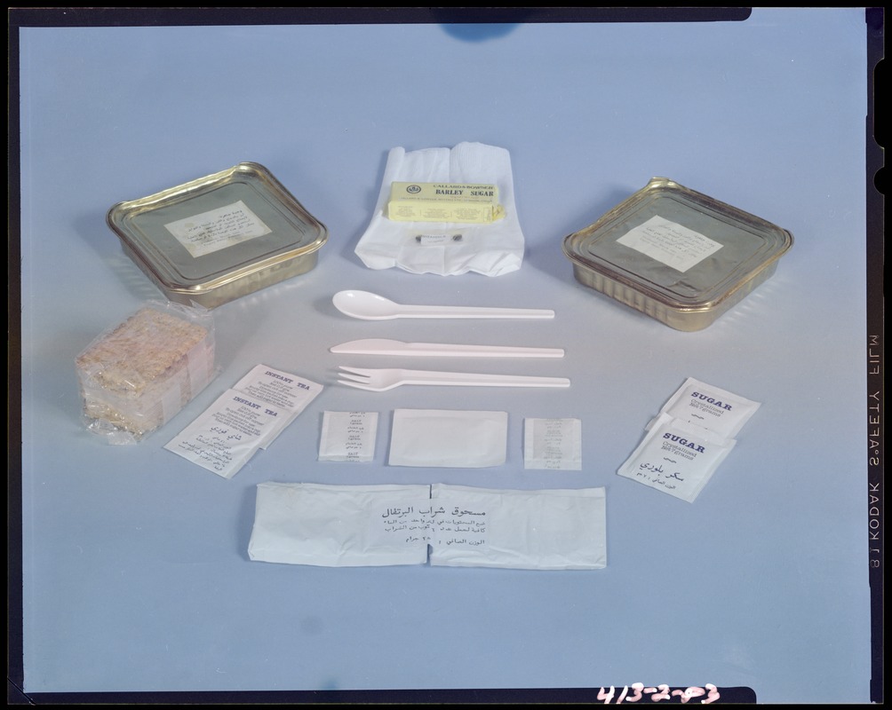 Government Rations Packaging Packaging, foreign ration - Digital Commonwealth