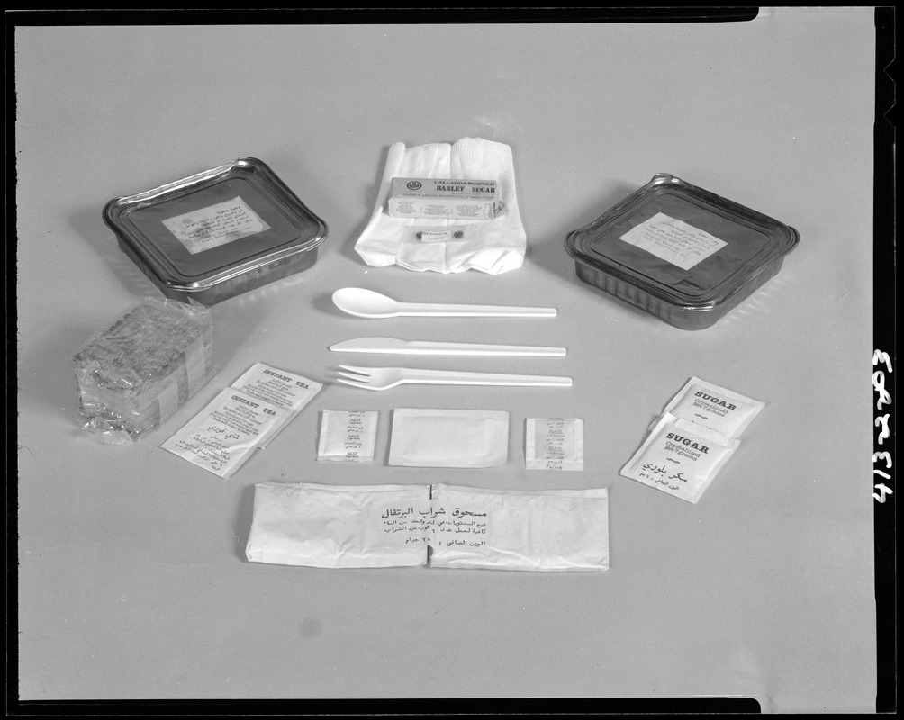 Government Rations Packaging Packaging, foreign ration - Digital Commonwealth
