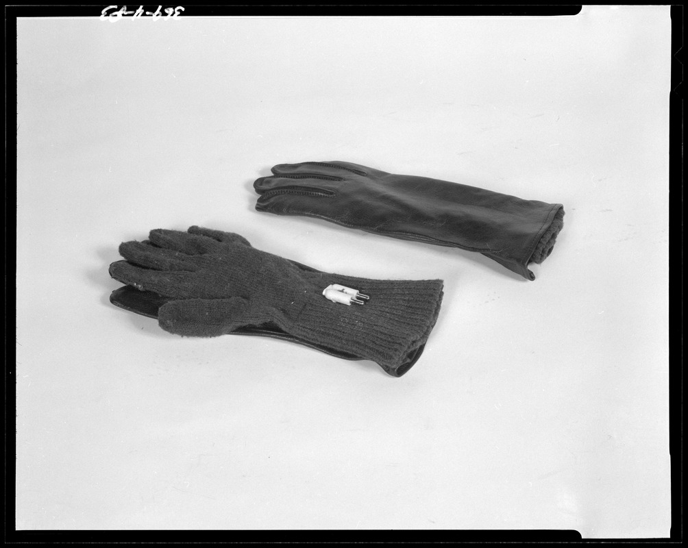 CEMEL, gloves, heated air-crewmens (experimental)