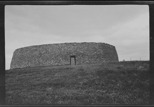 The Grianan of Aileach, Derry, Ireland, exterior showing entrance