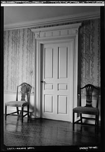 Peirce-Nichols House, Salem, interior, door