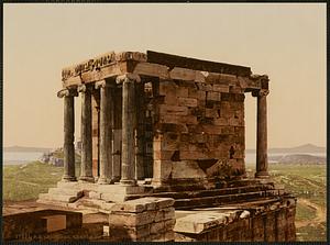 Athènes. Temple de la Victoire Aptere