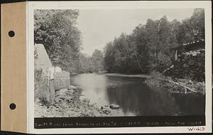 Swift River below Bondsville at Station #12, Bondsville, Palmer, Mass., 1:30 PM, Sep. 15, 1932