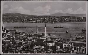 Constantinople. Vue de Scutari au Bosphore