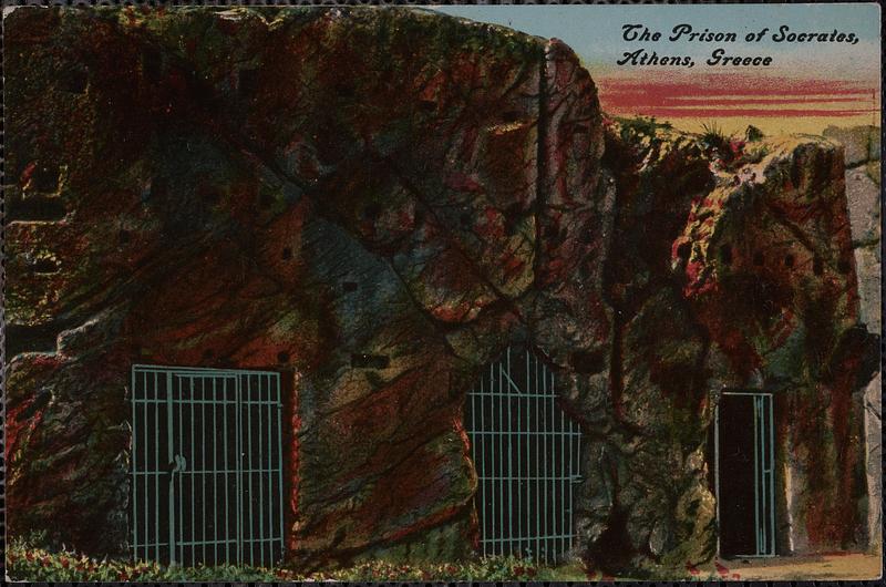 The prison of Socrates, Athens, Greece