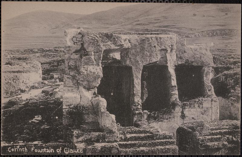 Corinth fountain of Glauke