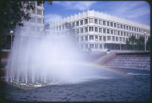 City Hall Plaza fountain