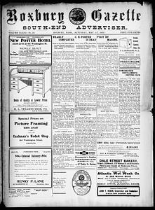Roxbury Gazette and South End Advertiser, May 17, 1913