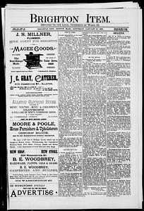The Brighton Item, January 30, 1892