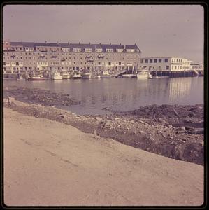 Commercial Wharf from near Long Wharf Boston