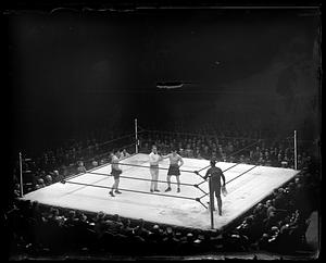 Unidentified boxing match