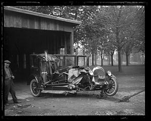 Damaged car